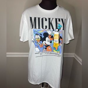 NEW Disney Mickey Mouse‎ Mens T Shirt Sz Large